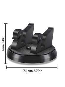 1 pieza Soporte de teléfono de coche giratorio con forma de cisne creativo, soporte de montaje para navegación de vehículo para el tablero - A - Ver 11