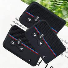 Bao đựng chìa khóa xe hơi bằng silicon mềm cao cấp dành cho Renault Scenic Clio Logan Megane 2 3 Koleos, loại 3 nút. - đen - Xem 4