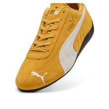 PUMA Speedcat OG Sneakers - Authentic Heritage Motorsport Shoes | Viral 2026 Unisex Slim-Fit Racing Trainers | Premium Suede Low-Profile Footwear | Iconic Archive Speedcat Lifestyle Shoes | Classic Moto-Core Streetwear Sneakers - Archive Gold - 查看 4