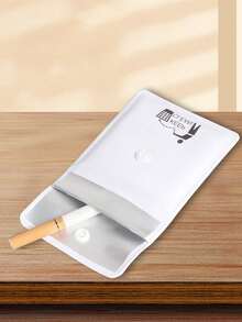 Portable Fireproof Leak-Proof Outdoor Ashtray Bag - Reusable Pocket Travel Ashtray With Storage Pouch For Lighter, Keys, Suitable For Outdoor, Camping, Hiking, Car, Daily Use - Multicolor - View 2