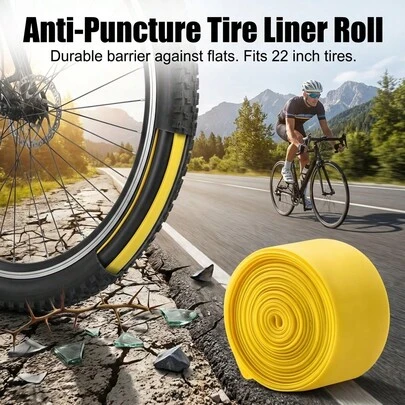 1pc Bike Inner Tube Liner Anti-Puncture Anti-Burst Desgin For Mountain And Road Bike