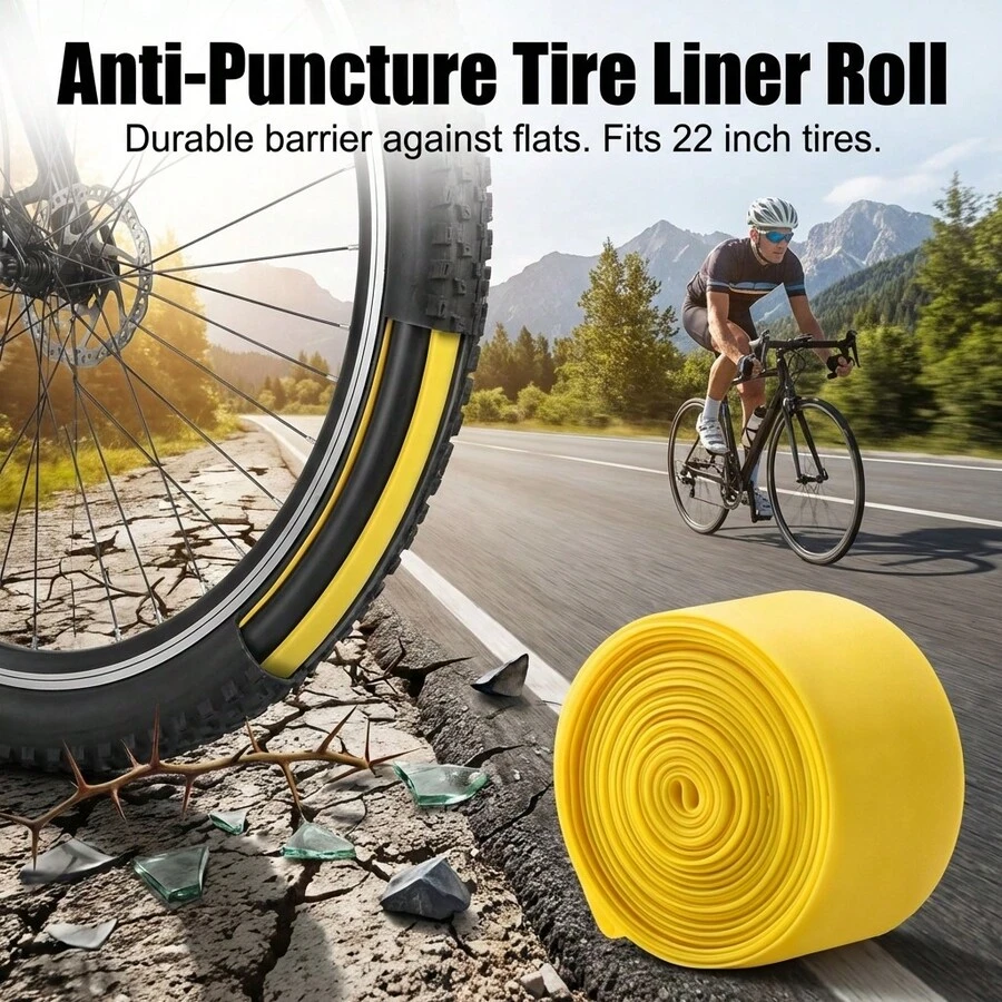 1 ruột săm xe đạp chống thủng, chống nổ, thích hợp cho xe đạp leo núi và xe đạp đường trường. - Màu vàng - Xem 1