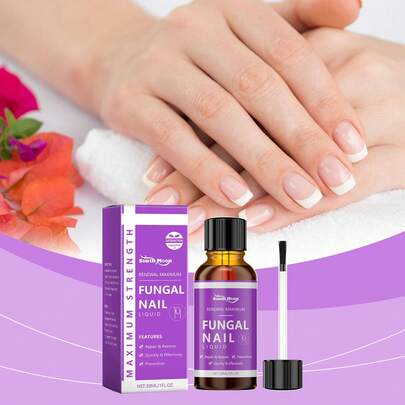  Solución para el Cuidado de Uñas South Moon, Limpieza Suave y Cuidado Nutritivo Diario para Manos, Pies y Uñas