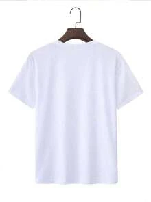 Camisetas gráficas 100% algodón Camiseta gráfica unisex Tito's Handmade Vodka 100% algodón - Negro - Ver 3