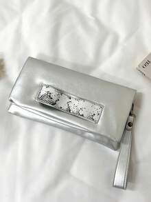 New Fashionable Retro Versatile Popular Casual Solid Color Chic Clutch - Multicolor - View 13
