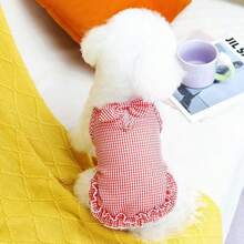 Đầm hai dây mỏng thoáng khí kiểu công chúa cho chó, quần áo thú cưng hình gấu bông, chó Pomeranian, mùa hè, mùa thu, quần áo và phụ kiện cho mèo, trang phục dự tiệc, trang phục cho chó, trang phục cho mèo, váy cho động vật, bộ sưu tập thú cưng xuân hè mới, đầm cho cún con, đầm công chúa đa năng, họa tiết sọc, trang phục cho động vật nhỏ, mát mẻ và chống nắng. - Nhiều màu - Xem 14