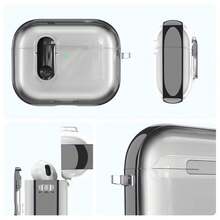 Carcasă de protecție transparentă creativă cu blocare, 1 buc., compatibilă cu Pro 3, compatibilă cu căștile Bluetooth Apple, design nou - Multicolor - Vizualizare 6