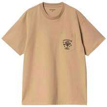 Carhartt Wip T-Shirt I034407-0IA-XX For Man In Color Brown - بني - مشاهدة 3