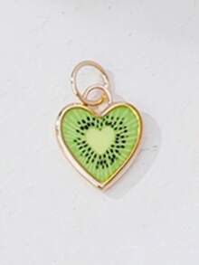 镀金海岸主题水果吊坠项链套装 - DIY珠宝制作套装 - 可定制沙滩风珠宝配件 - 不锈钢底链及珐琅鱼、龙虾、蝴蝶结和热带沙滩风吊坠 - 彩色 - 查看 81