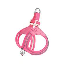 Nuevo arnés para perros de paso suave y ligero, correa de pecho de malla transpirable con reflectante, conveniente para pasear perros y gatos pequeños al aire libre - Multicolor - Ver 16
