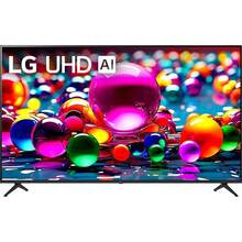 LG 50 Inch UA77 Series LED AI 4K UHD Smart WebOS TV (2025) - màu đen - Xem 1