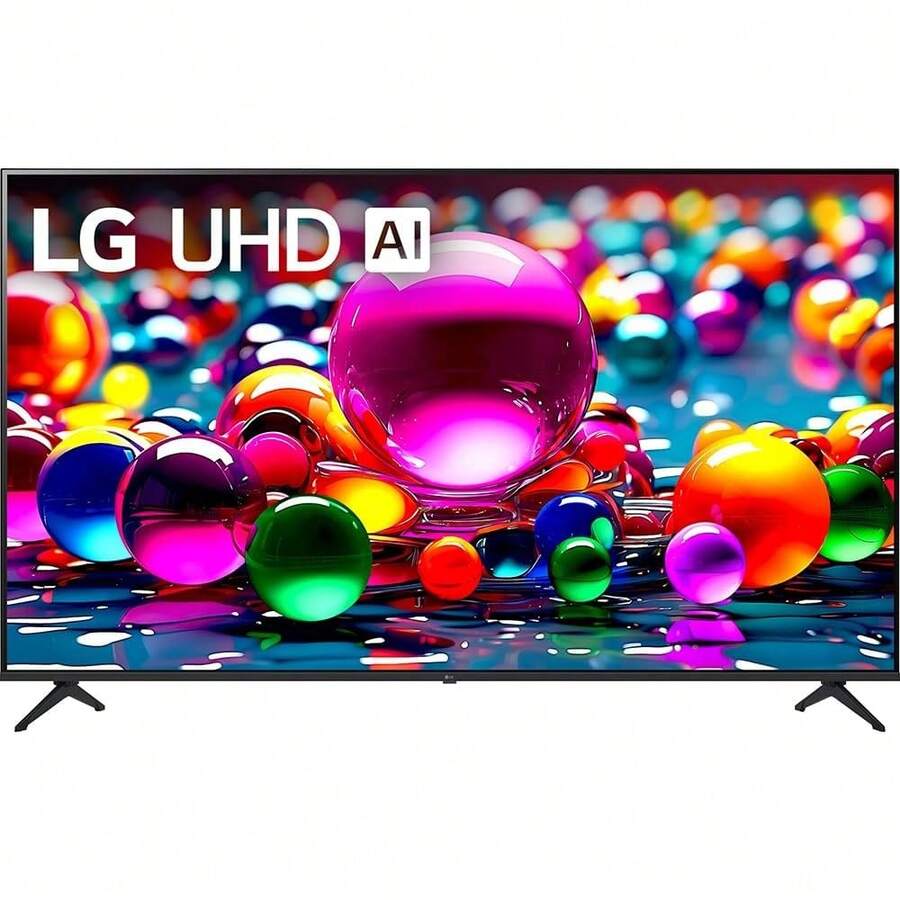 LG 50 Inch UA77 Series LED AI 4K UHD Smart WebOS TV (2025) - màu đen - Xem 1