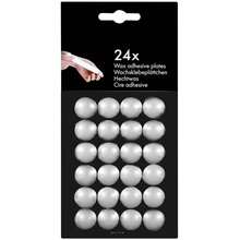 Wax Candle Fixing Glue Dots, Invisible Wax Adhesive Pads, Candle Holder Base Stabilizer Glue Stickers, Universal Accessories For Tall Candles, Home & Wedding Use - 24pcs - Wax Point 1 Box - View 7