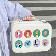 Bluey 1 Roll New Creative Super Cute Bruyi And Good Friend Cartoon Roll Stickers Cute Ins Anime Peripheral Stationery Stickers - Multicolor - View 7