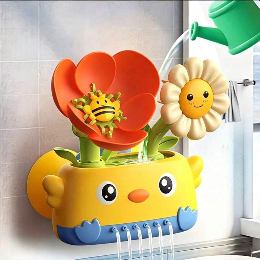 Juguetes para la bañera adecuados para niños pequeños, traen diversión en el agua, hacen felices a los niños durante el baño, juguetes de agua apropiados para bebés - Multicolor - Ver 1