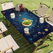 Khăn trải bàn Tarot Chiêm tinh học Huyền bí Phong cách Bohemian - Biểu tượng cung hoàng đạo vàng, 12 cung hoàng đạo và chủ đề Mặt trời & Mặt trăng, hình chữ nhật, thích hợp cho việc đọc bài Tarot, không gian ma thuật, thiền định và các bữa tiệc theo chủ đề chiêm tinh học. - A - Xem 9
