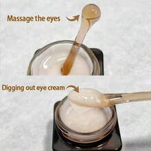 3 Stücke Augen Massage Stab, Gesichtsmaske Spatel, Augen Creme Löffel, Schönheitstools, Bernstein, transparent, Make-up Mischspatel, Gesichtscreme, Gesichtsmaske Mischspatel, DIY Schönheitstools, Absorptionsroller, Gesichts Make-up Applikator - Verschiedenfarbig - Übersicht 5