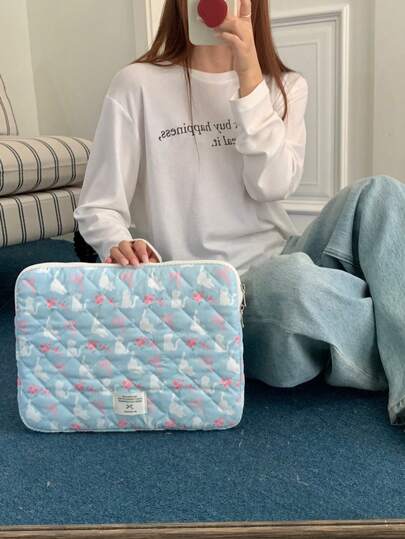 Cute Laptop Sleeve, 10/11-Inch Tablet Case,13/14inch,15/15.6inch Laptop Bag Protector Cover Laptop Case Laptop Bag For Ladies