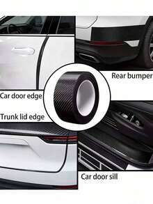 1 Cuộn băng keo sợi nano carbon 3D, miếng dán sợi nano carbon, thích hợp cho mép cửa xe, nắp cốp, cản sau và gương chiếu hậu hai bên. Chống thấm nước và chống trầy xước, có thể dùng như một lớp màng bảo vệ đa năng. Màu đen, kết hợp tính thẩm mỹ và chức năng. - Nhiều màu - Xem 6