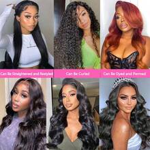 BINF Body Wave Human Hair Bundles 16A Brazilian Virgin Remy Hair Unprocessed Thick 2 3 Bundles Weft Natural Black Hair Extensions - Body wave - 查看 10