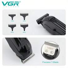 Lionel Messi VGR Electric Hair Clipper, Professional Cordless Hair Trimmer, Men's Digital Display 2-In-1 Set V-282 V-982 - Multicolor - View 6