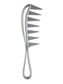 1 pieza Peine de dientes anchos de textura gruesa, herramienta de peinado con dientes de tiburón apta para cabello rizado, húmedo, ondulado, grueso y áspero, y pelucas. Cepillo de cabello unisex con funciones de peine y cepillo duales, ideal para el cuidado diario, el peinado profesional y los viajes. - Multicolor - Ver 6