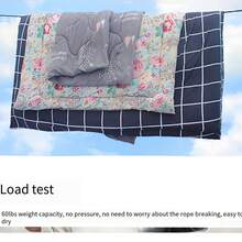 Multifunctional Windproof Clothesline Outdoor Camping Gear - Adjustable Reflective Tent Rope, Portable Anti-Slip Hanging Rope, Hotel Travel Tent Essential Storage Accessory - Multicolor - View 9
