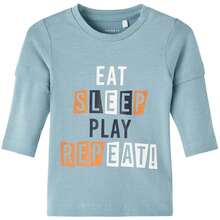 Name It Long-Sleeve T-Shirt 13219518- For Baby In Color Blue - Blue - View 2