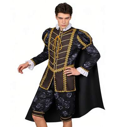 COS Herenkleding: Koningskostuum, cosplay- en performancekostuum, podiumoutfit, rollenspelkostuum