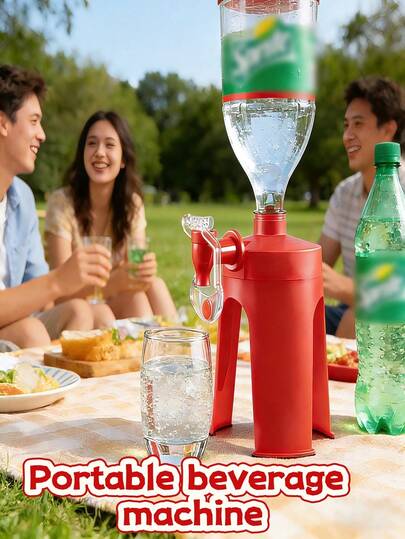 Bộ 1 bình đựng nước uống di động dạng úp ngược, bình đựng đồ uống dung tích lớn với bơm đồ uống màu đỏ sáng tạo, được trang bị van dễ nhấn. Dụng cụ nuôi cá này rất phù hợp cho các hộ gia đình nuôi cá đơn giản, quán bar, tiệc tùng, cắm trại, tiệc nướng, sinh nhật, Giáng sinh, các hoạt động ngoài trời mùa hè, tụ họp mùa hè và kỳ nghỉ. Đây là một bình đựng đồ uống di động.
