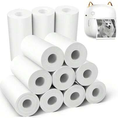 Thermal Paper, 65 Grams With A Smooth Surface, Mini Portable Size, Perfect For A Birthday Gift