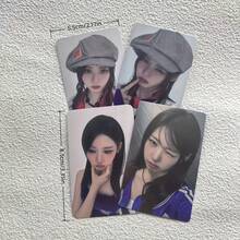 1pc K-Pop Collectible Photo Card, New Collection Postcard, Card Display Collection, Pop Music Merchandise Fan-Made Collectible Postcard - Multicolor - View 5