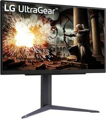 LG 27 UltraGear QHD 1440P 180Hz 1ms G-Sync Compatible IPS Gaming Monitor - 黑色 - 查看 1