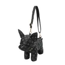 One Piece, Fashionable And Versatile, Hand-Held Shoulder Cross-Body Bag, Pu Material Puppy Special-Shaped Bag, Suitable For Women To Go Out - 黑色2 - 查看 1