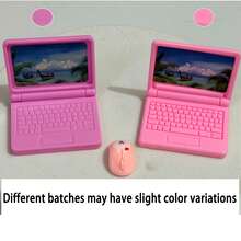 1:12 比例迷你娃娃屋家具小摆件套装 - 笔记本和鼠标，娃娃屋微缩模型，迷你玩具，迷你物品，娃娃屋迷你家具和电器，娃娃屋家居装饰，房间装饰，角色扮演装饰，派对装饰，小礼物，情人节、复活节和愚人节最佳迷你玩具 - 彩色 - 查看 10