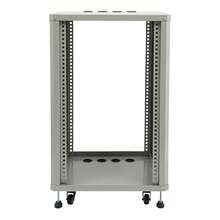 ZhdnBhnos DJ Mixer Stand Audio Rack With 4 Wheels,18U Stereo & Server Rack,Rolling Network Cabinet,Open Frame For Audio Video Music Recording Stage Stereo Equipment (18U) - Variant,6 - View 7