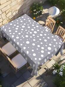 1pc Rectangular & Round Polyester Outdoor Tablecloth, Abstract Vintage Pattern, Farmhouse Style, Decor Tablecloth For Home, Kitchen, Dining, Party, Holiday, Gift, Indoor & Outdoor, All Seasons - Multicolor - View 19