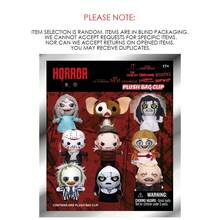 Monogram 1pc Officially Licensed Horror Movie Series Mini Plush Bag Clip Goth Backpack Charm - Multicolor - View 9