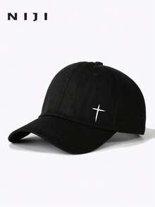 1pc Men's Cross Print Baseball Cap, Men's Geometric Pattern Trucker Hat, Suitable For Daily Life And Outdoor Leisure Sports - Nhiều màu - Xem 6