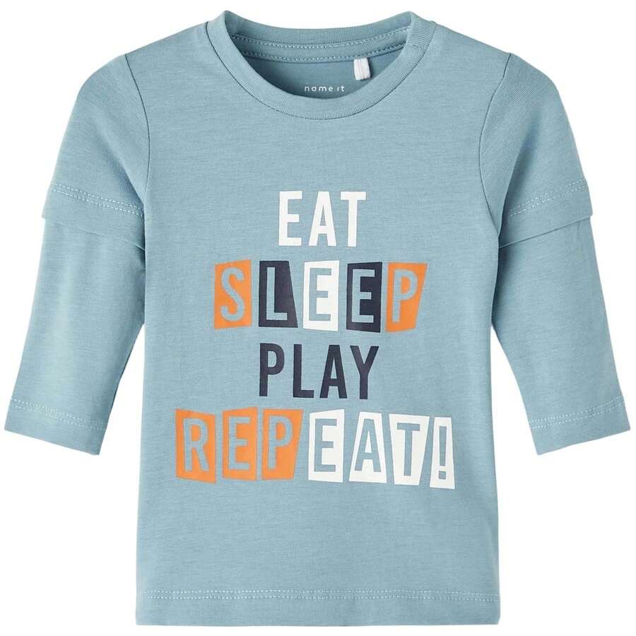 Name It Long-Sleeve T-Shirt 13219518- For Baby In Color Blue - Blue - View 1