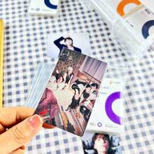 tehaoen 50-500pcs Korea Card Sleeves Clear Acid Free CPP HARD Photocard Holographic Protector Film Album Binder Photo Popcorn Card - 56*87mm - View 11