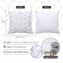 MEMNUN 6件套现代简约绿色几何花卉印花抱枕套（不含枕芯），尺寸：17.7*17.7英寸（45*45厘米）/19.69*19.69英寸（50*50厘米）/15.75*15.75英寸（40*40厘米），单面印花，印有“家，甜蜜的家”和“祝福这个家”等温馨语录，现代家居装饰涤纶抱枕套，适用于沙发、床、客厅、卧室、汽车、办公室、酒店等场所，四季皆宜，是馈赠亲朋好友的完美礼物。 - 彩色 - 查看 3