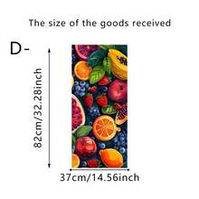 1/4pcs Ocean/Fruit Theme Trash Can Stickers, Self-Adhesive Removable Vinyl Decals, Suitable For Outdoor Wheeled Trash Cans, Kitchens, And Home Decor - Trash Can Stickers - View 12