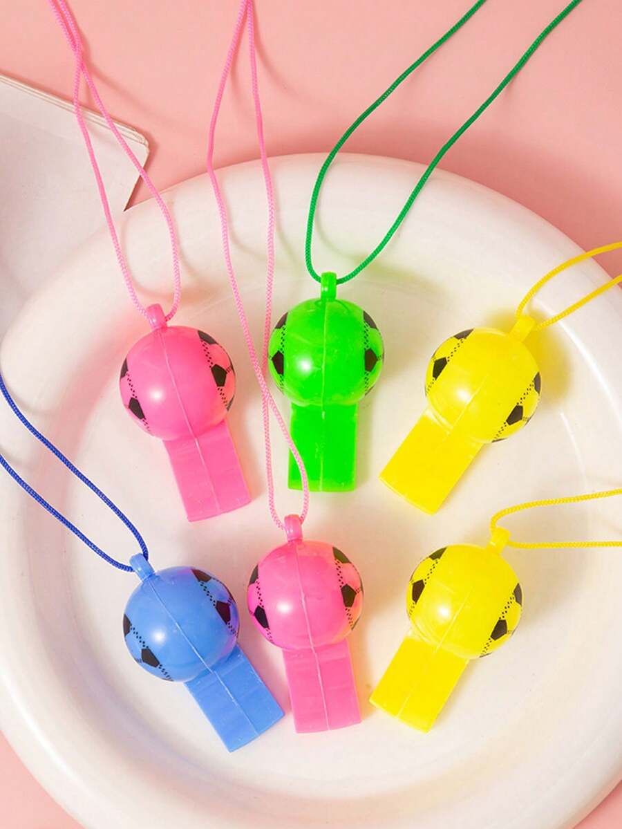 Bộ 30/5 còi bóng đá kèm dây đeo - Lý tưởng cho trọng tài, hoạt náo viên, sự kiện thể thao và quà tặng khuyến mãi. - Xem 1