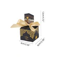 10 túi quà tặng lễ hội Ả Rập - Hình trăng khuyết - Hộp kẹo hình lâu đài - Hộp quà tặng tiệc lễ hội Trung Đông - Nhiều màu - Xem 3