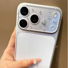 Miếng dán màn hình tích hợp họa tiết kim cương sao thủ công dành cho iPhone 17 Pro/17 Pro Max, chống nước, chống rơi vỡ, chống trầy xước. - Lớp phủ thấu kính Star Diamond - Xem 4