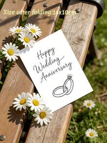 Bộ 4/8 thiệp cưới cá nhân hóa, có thể tùy chỉnh với văn bản của bạn, với thiết kế nhẫn thanh lịch, là món quà lưu niệm hoàn hảo dành cho các cặp đôi mới cưới, mang đến nét lãng mạn, duyên dáng và ấm áp cho lễ cưới, tiệc cô dâu, tiệc đính hôn và quà kỷ niệm. - Nhiều màu - Xem 6