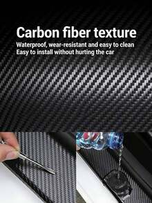 1 Cuộn băng keo sợi nano carbon 3D, miếng dán sợi nano carbon, thích hợp cho mép cửa xe, nắp cốp, cản sau và gương chiếu hậu hai bên. Chống thấm nước và chống trầy xước, có thể dùng như một lớp màng bảo vệ đa năng. Màu đen, kết hợp tính thẩm mỹ và chức năng. - Nhiều màu - Xem 8