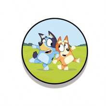 Bluey Brui 可折叠卡通动漫手机支架，便携式手机支架 - 彩色 - 查看 16