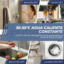 Calentador Instantáneo 08910 4000W Control Remoto Pantalla IPX4 - Ver 8